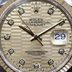 2022 ROLEX DATEJUST TWO TONE DIAMOND MARKERS 36MM 126233