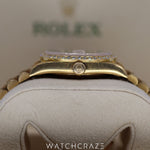 1995 Rolex Day-Date Gold Diamond Bezel 36MM 18348
