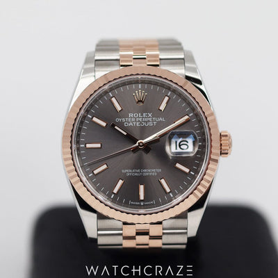 2024 ROLEX DATEJUST GREY DIAL 36MM 126231