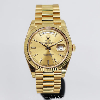 2023 ROLEX DAY-DATE GOLD 40MM 228238