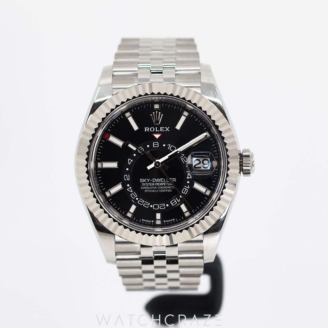 2024 ROLEX SKY-DWELLER BLACK DIAL 42MM 336934