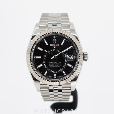 2024 ROLEX SKY-DWELLER BLACK DIAL 42MM 336934
