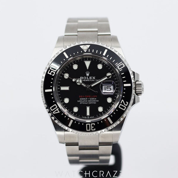 2022 ROLEX SEA-DWELLER BLACK DIAL 43MM 126600