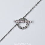 HERMES FINESSE PENDANT 18K WHITE GOLD 0.46CT DIAMONDS H219310B 00