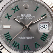 2024 ROLEX DATEJUST JUBILEE WIMBLEDON DIAL 41MM 126334