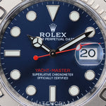 2022 ROLEX YACHTMASTER BLUE DIAL 40MM 126622 - RX-8 STICKERS APPLIED