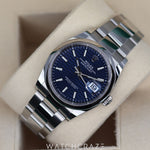 2023 ROLEX DATEJUST BLUE DIAL 36MM 126200