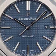 2015 AUDEMARS PIGUET ROYAL OAK 41MM BLUE DIAL 15400ST.OO.1220ST.03