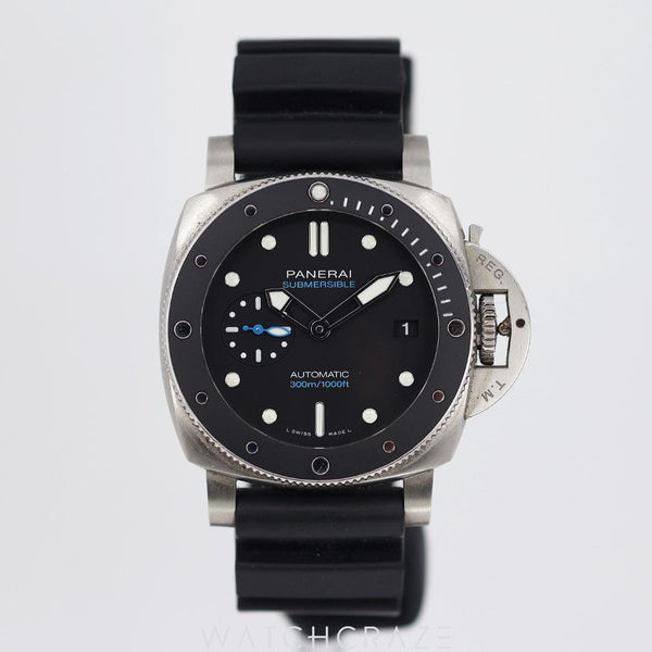 2023 PANERAI SUBMERSIBLE BLACK DIAL 42MM PAM02683