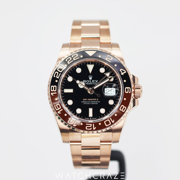 2023 ROLEX GMT MASTER II ROOTBEER 40MM 126715CHNR