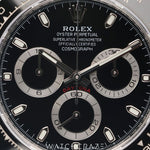 2021 ROLEX DAYTONA COSMOGRAPH BLACK DIAL 40MM 116500LN