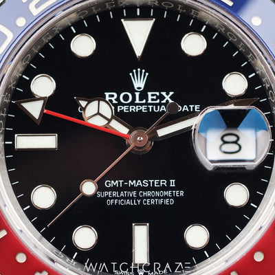 2020 ROLEX GMT MASTER II "PEPSI" 40MM 126710BLRO