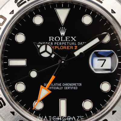 2012 ROLEX EXPLORER II BLACK DIAL 42MM 216570