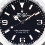 2023 ROLEX EXPLORER BLACK DIAL 36MM 124270