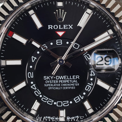 2024 ROLEX SKY-DWELLER BLACK DIAL 42MM 336934