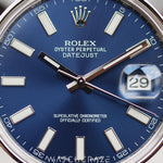 2014 ROLEX DATEJUST BLUE DIAL 41MM 116300