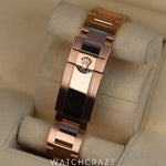 2022 ROLEX DAYTONA ROSE GOLD BROWN DIAL 40MM 116505