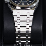 2015 AUDEMARS PIGUET ROYAL OAK 41MM BLUE DIAL 15400ST.OO.1220ST.03