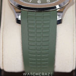 2020 PATEK PHILIPPE AQUANAUT GREEN DIAL WHITE GOLD 42.2MM 5168G-010