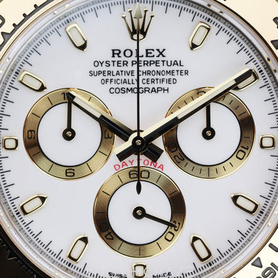 2022 ROLEX DAYTONA COSMOGRAPH TWO-TONE WHITE DIAL 40MM 116503
