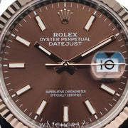 2024 ROLEX DATEJUST TWO TONE ROSE GOLD AND STEEL 36MM 126231