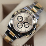 2024 ROLEX DAYTONA COSMOGRAPH TWO TONE YELLOW GOLD/STEEL 40MM