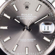 2024 ROLEX DATEJUST GREY DIAL 41MM 126300