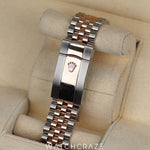 2024 ROLEX DATEJUST GREY DIAL TWO TONE EVEROSE GOLD AND OYSTER STEEL 41MM 126331