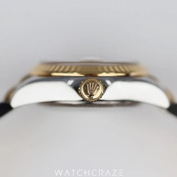 ROLEX DATEJUST TWO TONE GOLD AND STEEL 28MM 279173