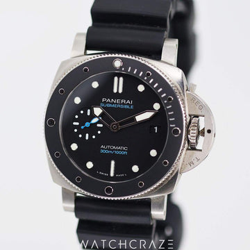 2023 PANERAI SUBMERSIBLE BLACK DIAL 42MM PAM02683