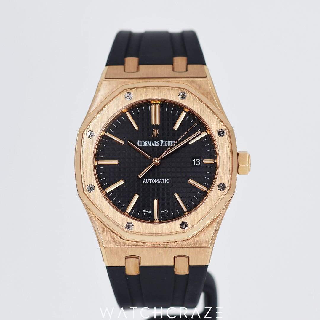 2013 AUDEMARS PIGUET ROYAL OAK ROSE GOLD 41MM 15400OR.OO.D002CR.01