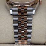 2023 ROLEX DATEJUST TWO TONE PALM MOTIF DIAL 36MM 126231