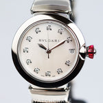 2021 BVLGARI LUCEA MOTHER OF PEARL DIAL 33MM 102199