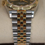 2023 ROLEX DATEJUST 36 TWO TONE GREEN DIAL 126233