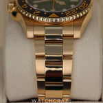 2009 ROLEX GMT MASTER II GREEN DIAL 40MM 116718LN