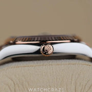 2023 ROLEX DATEJUST TWO TONE PALM MOTIF DIAL 36MM 126231