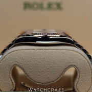2024 ROLEX DATEJUST GREY DIAL TWO TONE EVEROSE GOLD AND OYSTER STEEL 41MM 126331