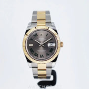 2024 ROLEX DATEJUST WIMBLEDON DIAL STEEL AND GOLD 41MM 126333
