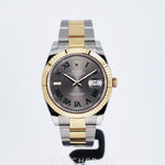 2024 ROLEX DATEJUST WIMBLEDON DIAL STEEL AND GOLD 41MM 126333