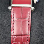 2023 CARTIER TANK MUST CLARET LAQUERED DIAL WSTA0054