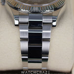 2011 ROLEX DATEJUST II GREY DIAL OYSTER BRACELET 41MM 116334