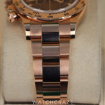 2022 ROLEX DAYTONA ROSE GOLD BROWN DIAL 40MM 116505
