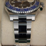 2021 ROLEX GMT MASTER II BLACK DIAL 40MM “BATMAN” 126710BLNR