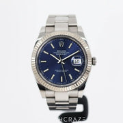 2019 ROLEX DATEJUST BLUE DIAL 41MM 126334