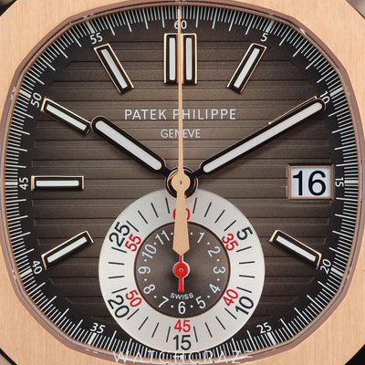2021 PATEK PHILIPPE NAUTILUS CHRONOGRAPH ROSE GOLD 40MM 5980R-001