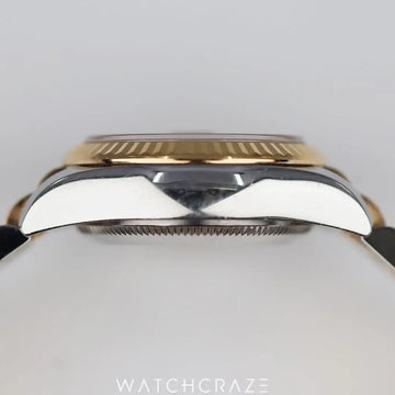 ROLEX DATEJUST TWO TONE GOLD AND STEEL 28MM 279173