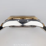 ROLEX DATEJUST TWO TONE GOLD AND STEEL 28MM 279173