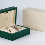 2024 ROLEX DATEJUST TWO TONE YELLOW GOLD AND STEEL CHAMPGANE DIAL 36MM 126233