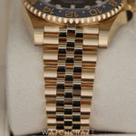 2023 ROLEX GMT MASTER II YELLOW GOLD 40MM 126718GRNR