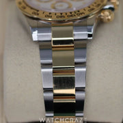 2022 ROLEX DAYTONA COSMOGRAPH TWO-TONE WHITE DIAL 40MM 116503